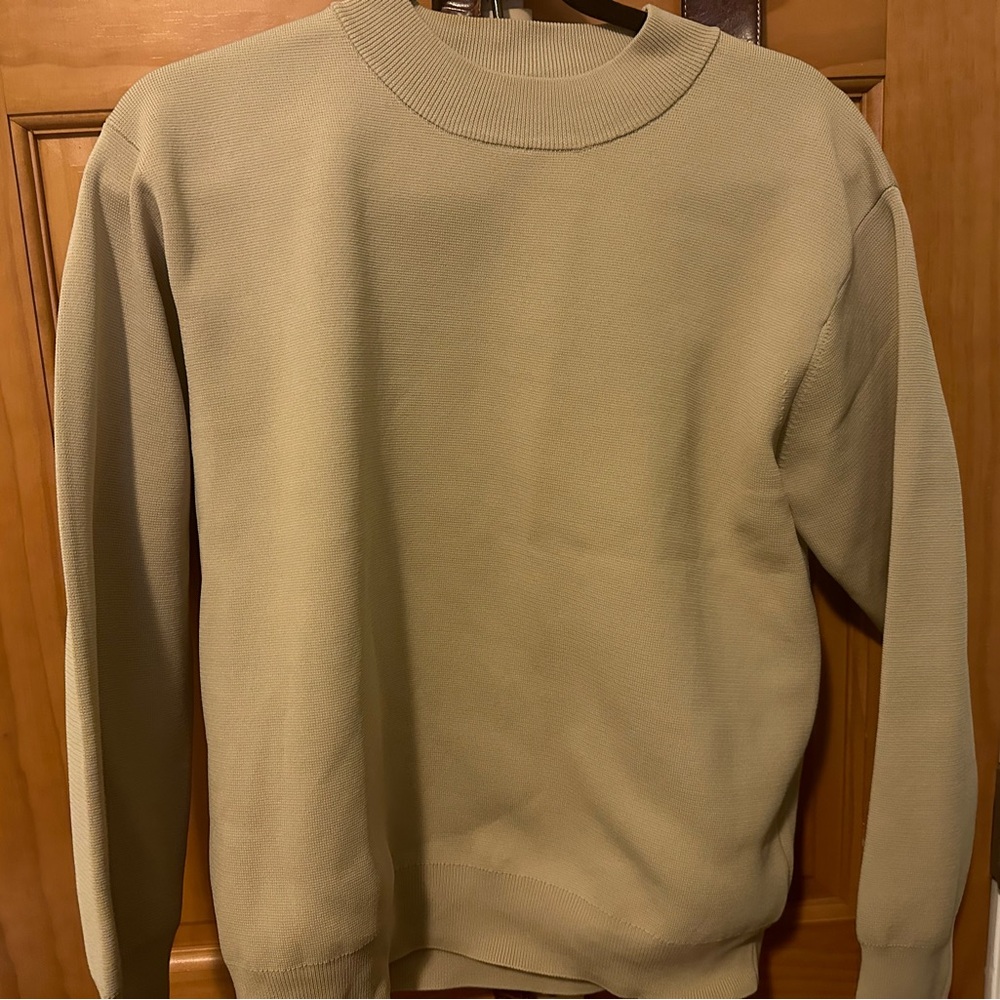 MUJI Long Sleeve Mock Neck